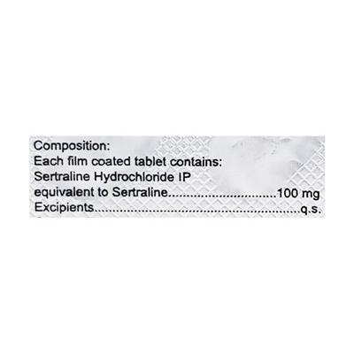 Serlift 100mg Tablet 10'S - Depression-Ant