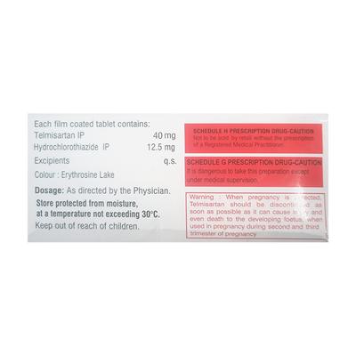 TELMIDIP H Tablet 10's - Hypertension-Ant