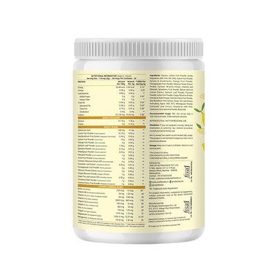 Onelife Plant Based Collagen Builder Powder - Zesty Lemonade 200 gm - Hair & Skin