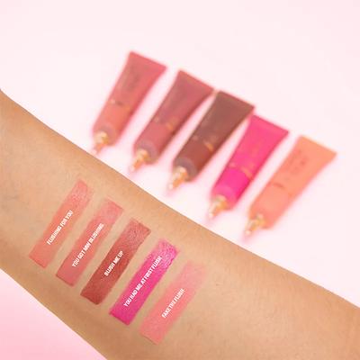 Makeup Revolution Lip Allure Soft Satin Lipstick Material Girl Wine 3.2 gm - Lipsticks