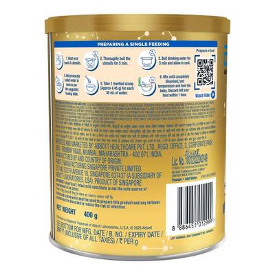 Similac Plus Stage 1 (Upto 6 months) Powder 400 gm - Tin - Baby And Infant Supplements