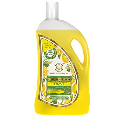 KHADI NATURAL LEMON HAND WASH 1000 ml - Hand Wash & Soaps