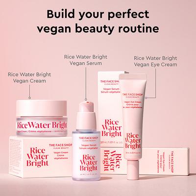 The Face Shop Rice Water Bright Vegan Eye Cream 20 ml - Under Eye Creams & Serums