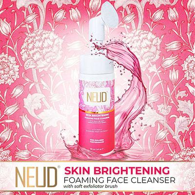 NEUD Skin Brightening Foaming Face Cleanser With Vitamin C and Licorice (150ml X 2) 2's - Skin-Treatment