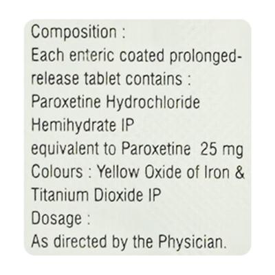 Paxotus 25mg Tablet 10'S - Depression-Ant