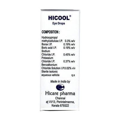 HICOOL Eye Drops 5ml - Dry Eye-Olt