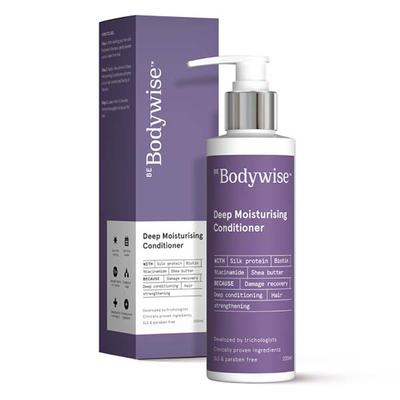 Be Bodywise Hair Conditioner Infused With Shea Butter, Biotin & Silk Protein 200 ml - Conditioners