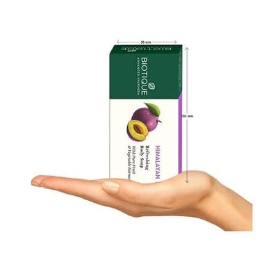 Biotique Himalayan Plum Refreshing Bathing Bar 150 gm - Soaps