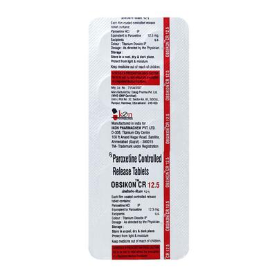 OBSIKON CR 12.5 Tablet 10's - Anxiety-Anx