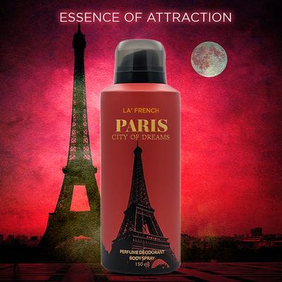 La French Paris City of Dreams Deodorant for Men and Women 150 ml - Deodorants/Roll-Ons