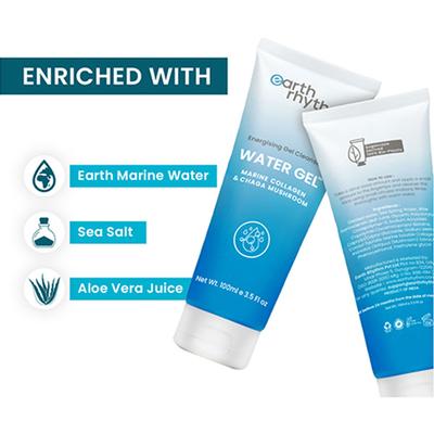 Earth Rhythm Energising Water Gel Cleanser With Earth Marine Water 100 gm - Face Washes