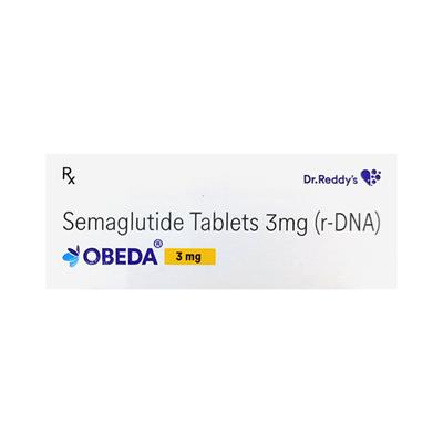OBEDA 3mg Tablet 10's - Diabetes-Ant