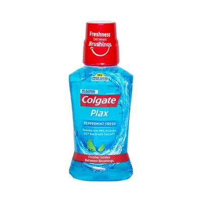 Colgate-Palmolive, Colgate Plax Antibacterial Mouthwash, 24/7 Fresh Breath (Pepper Mint) 250 ml - Mouthwash