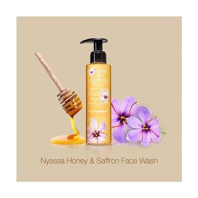 Nyassa Honey & Saffron Face Wash 145 ml - Face Wash & Cleansers