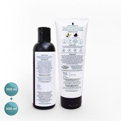 Amazing Greys Essential Grey Haircare Kit Shampoo and Conditioner Combo 200ml Each 2's - Shampoos
