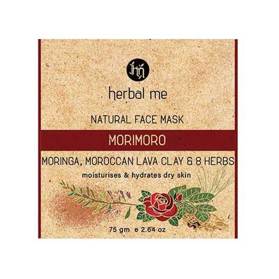 HM Herbal Me Morimoro Natural Face Glow Mask 75gm - Masks & Peels