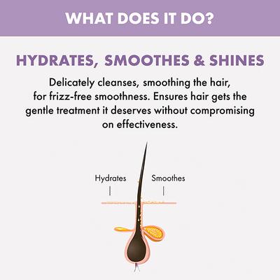 Alfaparf Milano Semi Di Lino Smoothing Low Shampoo - Dry, Frizzy Hair, Smooth Hair 1000 ml - Shampoos