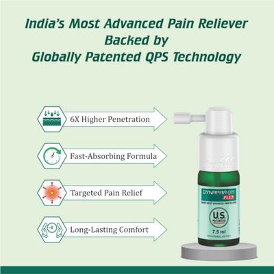 DYNAPAR QPS MINI PLUS Topical Solution 7.5ml - Pain Relief Spray