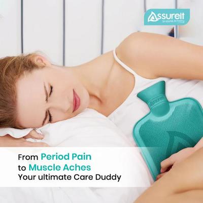 Assureit Premium Hot Water Bag for Pain Relief & Warm Therapy 1's - Roll-On/Patch