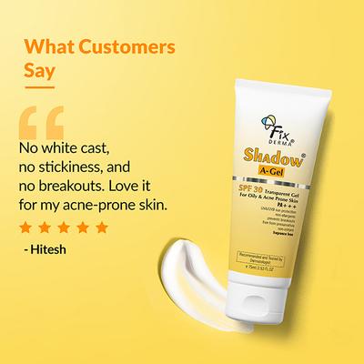 FIxderma Shadow SPF 30 A Gel 75 ml - Body Sunscreen