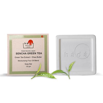 Hada Secrets Japan Sencha Green Tea Soap 125 gm - Soaps