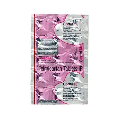 Cortel 80mg Tablet 15'S - Hypertension-Ang