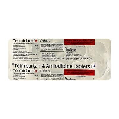 Telmichek A Tablet 10'S - Hypertension-Ang
