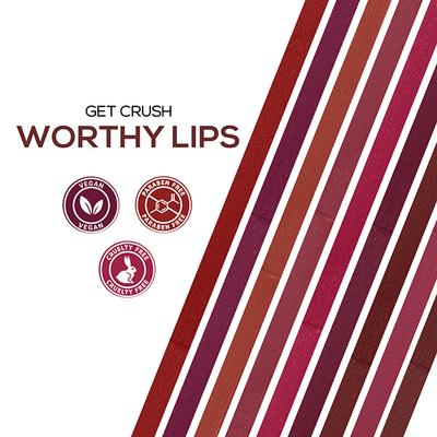 Renee Crush Glossy Lipstick - Bombon 4 gm - Lipsticks