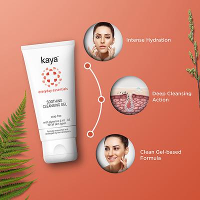 Kaya SOOTHING CLEANSING GEL 50 ml - Face Wash & Cleansers