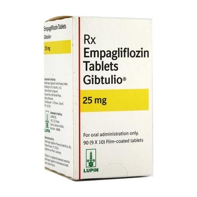 Gibtulio 25mg Tablet 10'S - Diabetes-Ant