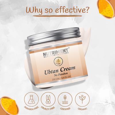 Nutriment Ubtan Mask All Skin Type 300 gm - Masks & Peels