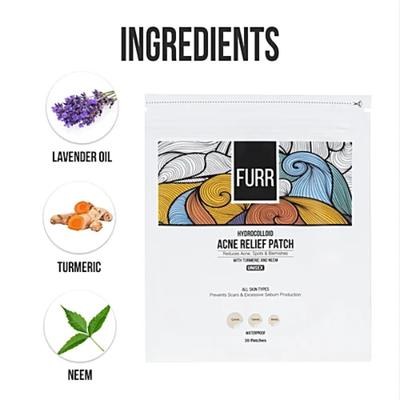 Furr By Pee Safe Acne Relief Patches 30's - Masks & Peels