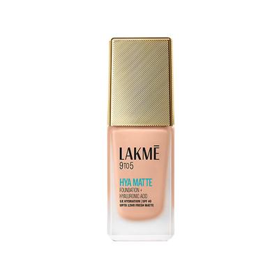 Lakme 9To5 Hya Matte Foundation + Hyaluronic Acid Warm Sand 25 ml - Foundation
