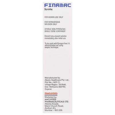 Finamac 1000mg Infusion 100ml - Fever-Ana