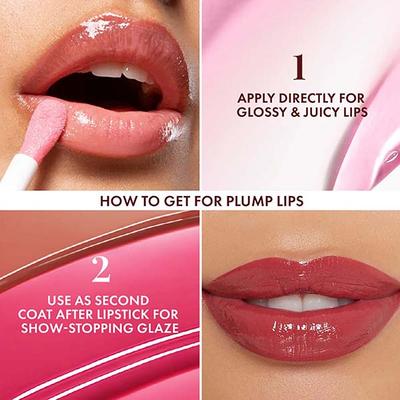 mCaffeine Shades pH Lush Lip & Cheek Color Changing Tint- Hydrates, Plumps, Non-Sticky- Tint Shift 5.5 ml - Lip Glosses