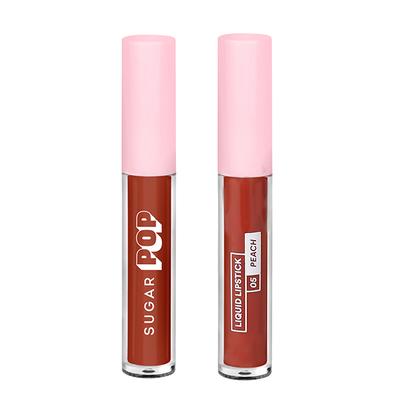 SUGAR POP Liquid Lipstick - 05 Peach 2.5 ml - Liquid Lipsticks