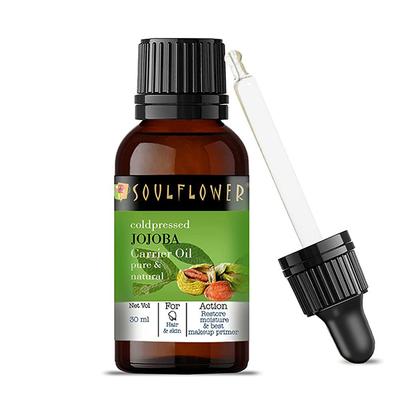 Soulflower Coldpressed Jojoba Carrier Oil 30 ml - Carrier Oils
