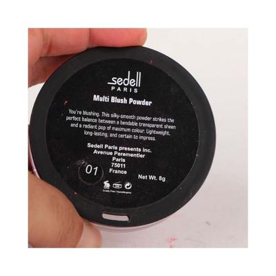 Sedell Professional Multi Blush Powder 01 Shade 8 gm - Blushes