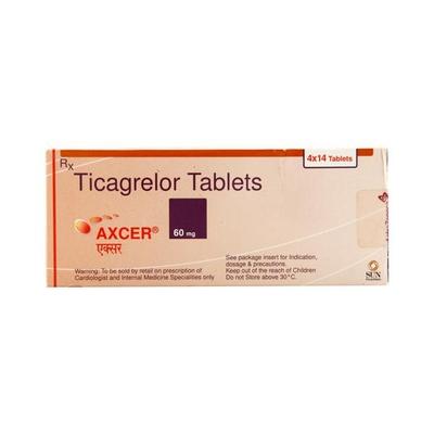 Axcer 60mg Tablet 14'S - Blood Clot-Ant