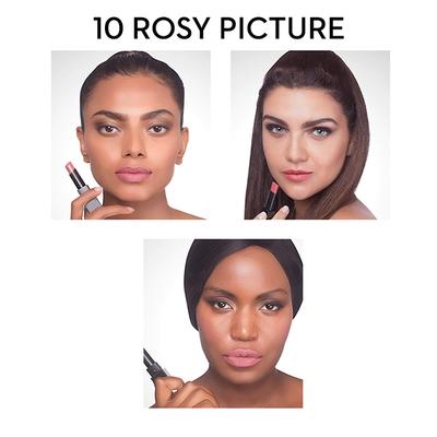 SUGAR Cosmetics Nothing Else Matter Longwear Lipstick - 10 Rosy Picture (Nude Rose) 3.2 gm - Lipsticks