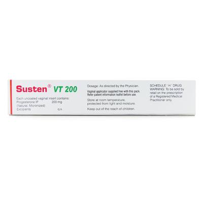 Susten VT 200mg Tablet 10'S - Hormonal Therapy-Oes