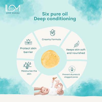 Love Momma Rosemary Leave Baby Hair Oil 250 ml - Creams, Lotions & Oils