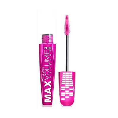 Wet N Wild Max Volume Plus Waterproof Mascara - Amp'D Black 8 ml - Mascaras