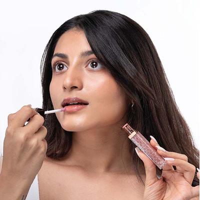 Diam Beauty Wet Lip Glaze, Brown Sugar 5 ml - Lip Glosses