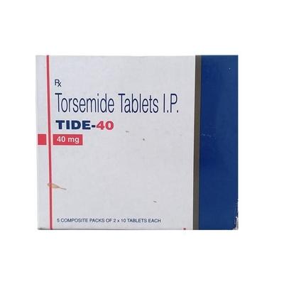 Tide 40mg Tablet 10'S - Hypertension-Diu