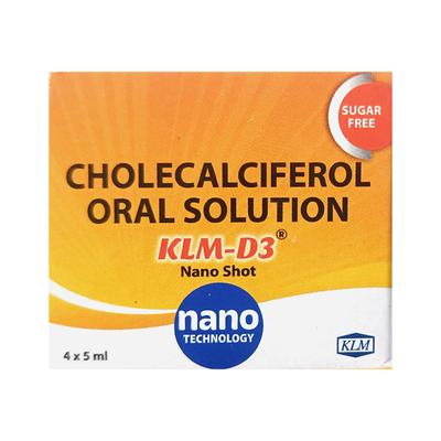 KLM D3 SUGAR FREE Nano Shots 5ml - Supplements-Vit