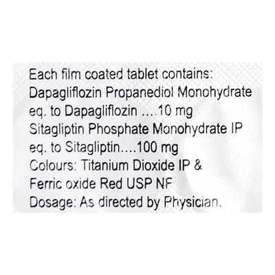 SIDACOR 10/100 Tablet 10's - Diabetes-Ant