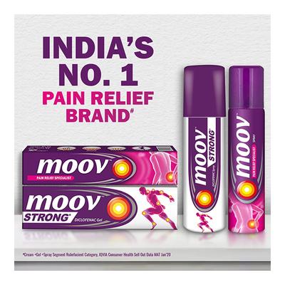 Moov Strong Diclofenac Spray 55 gm - Pain Relief Spray