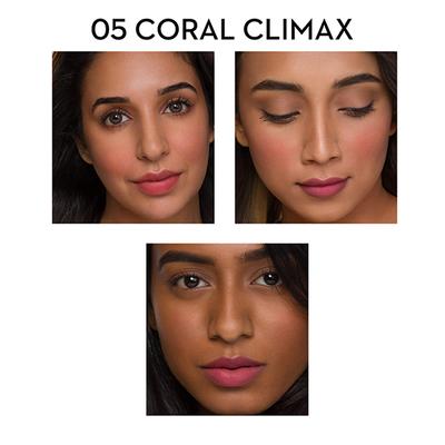SUGAR Cosmetics Contour De Force Mini Blush - 05 Coral Climax 4 gm - Blushes