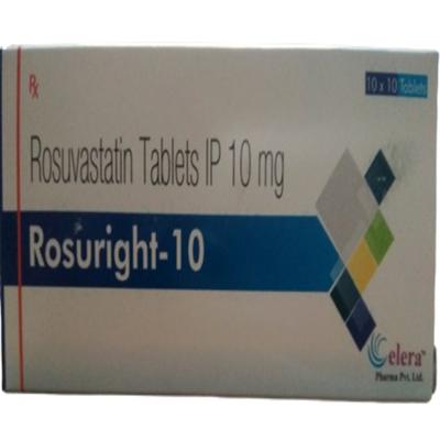 ROSURIGHT 10mg Tablet 10's - High Cholesterol-Dys